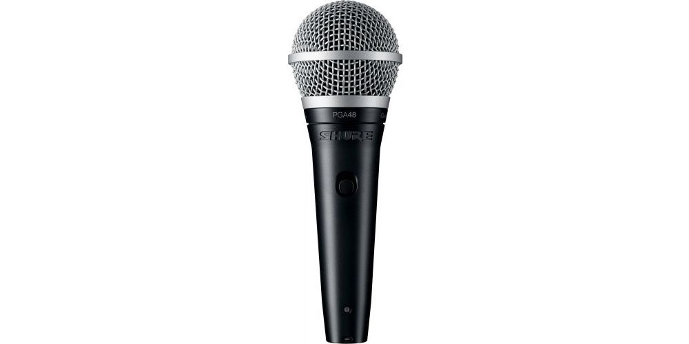 SHURE PGA48 XLR Micrófono Cardioide Dinámico para Voces