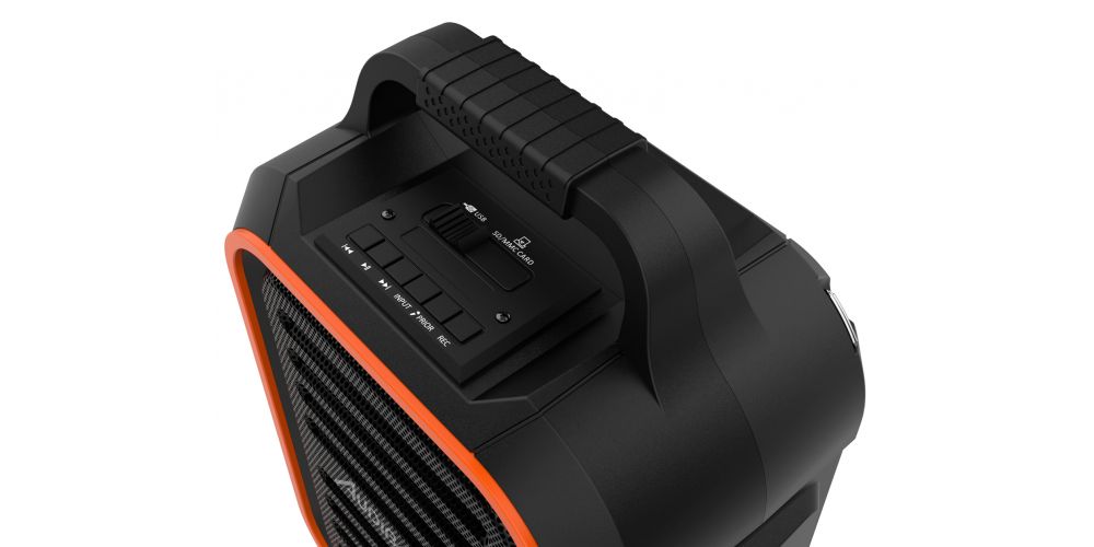 Audibax Denver Combo 6 Portable. Sistema Bluetooth con Batería Recargable y Micrófono Inalámbrico-gallery-2