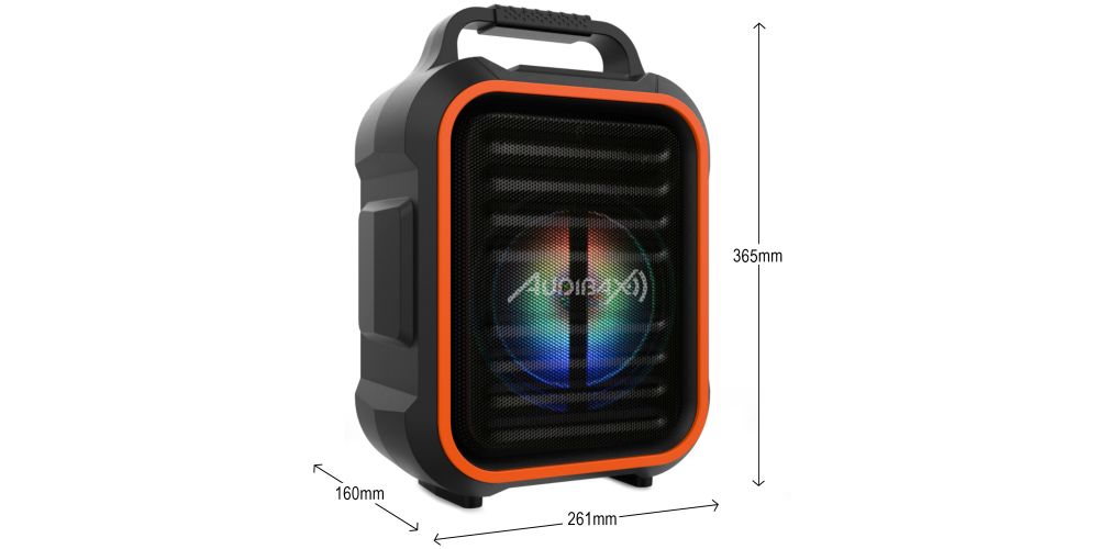 Audibax Denver Combo 6 Portable. Sistema Bluetooth con Batería Recargable y Micrófono Inalámbrico-gallery-8