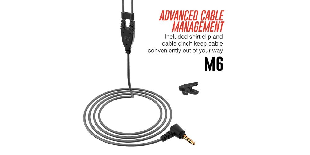Mee Audio M6 G2 Sport Black Auriculares In Ear Sport-gallery-1