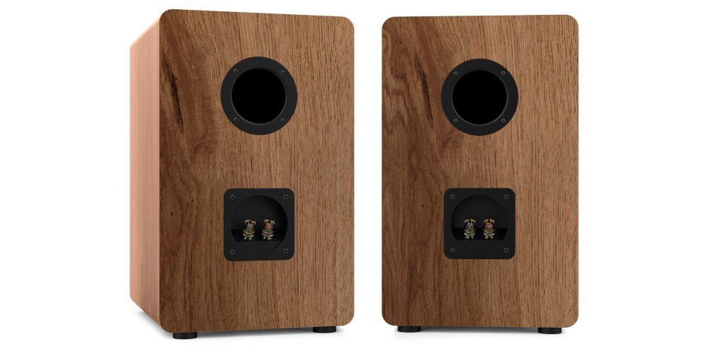 Wiibo Vintage 6 Nogal Altavoces Estantería 3 Vías 100W Pareja -gallery-0