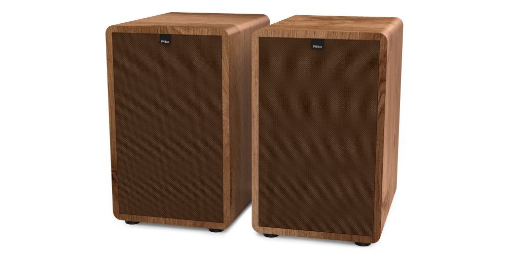 Wiibo Vintage 6 Nogal Altavoces Estantería 3 Vías 100W Pareja -gallery-2