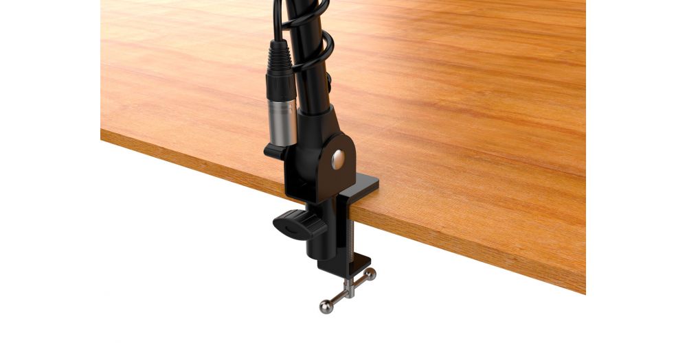 Audibax MTS-20 Soporte Sobremesa Micrófono Estudio Brazo Articulado Precableado-gallery-6