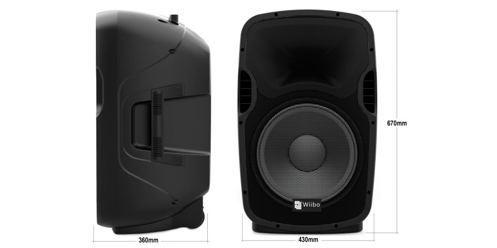 Wiibo Festa 15BT Altavoz Activo Profesional 15\-gallery-1
