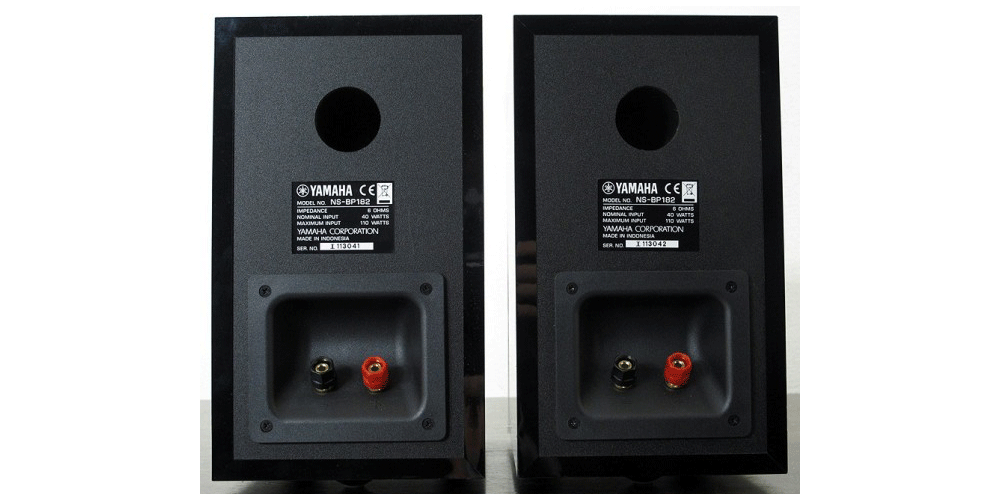Yamaha NS-BP182 Altavoces HiFi Estantería. Negros Pareja-gallery-2