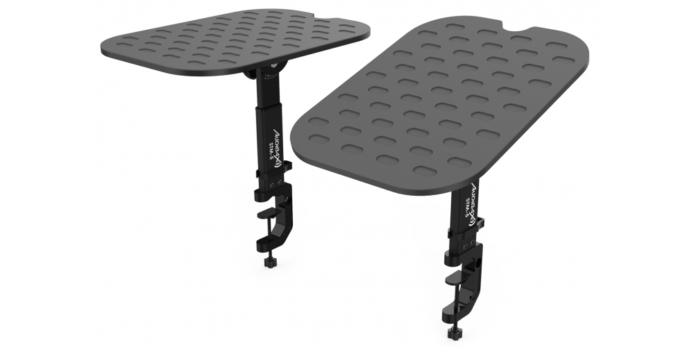 Audibax NEO STM-5 Soportes Monitores / Altavoces Estudio para Mesa Regulables (Pareja)