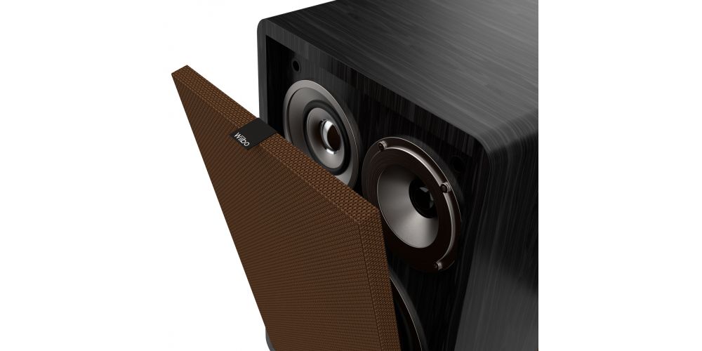 Wiibo Vintage 6 Black Altavoces Estantería 3 Vías 100W Pareja -gallery-6