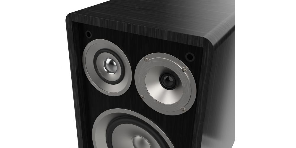 Wiibo Vintage 6 Black Altavoces Estantería 3 Vías 100W Pareja -gallery-1