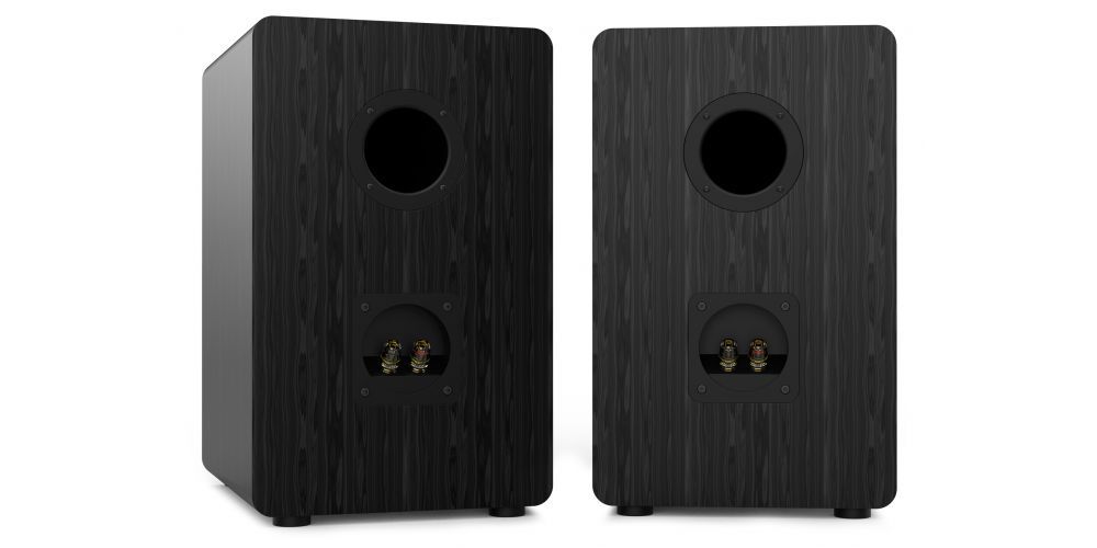 Wiibo Vintage 6 Black Altavoces Estantería 3 Vías 100W Pareja -gallery-2