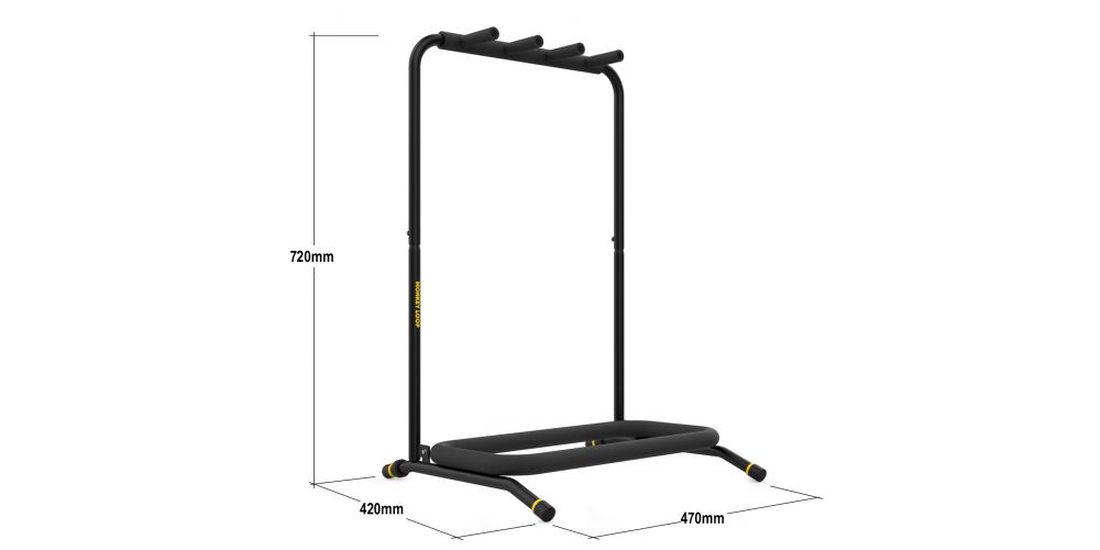 Monkey Loop Floor Prime Plus 3 Soporte Suelo Para 3 Guitarras-gallery-6