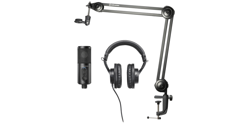 Audio-Technica Creator Pack para Streaming, Podcasting y Grabación