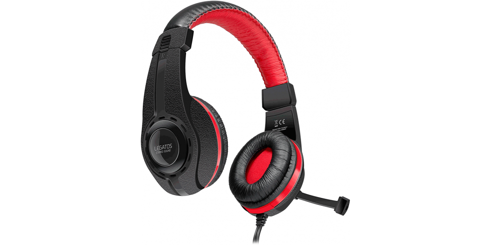 SpeedLink LEGATOS Auriculares PC con Micrófono para Gaming