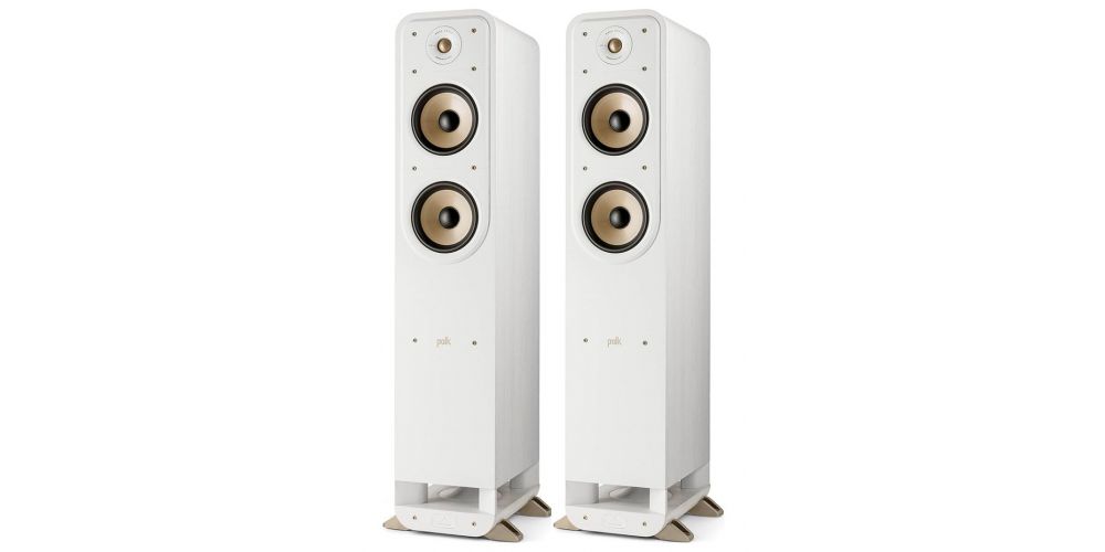 Polk audio S55 Elite White Altavoces HiFi Suelo Pareja