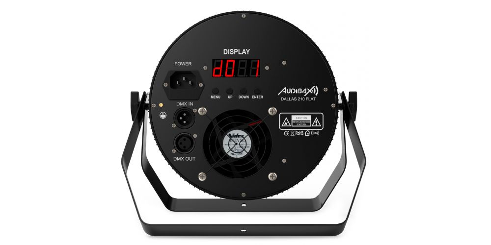 Audibax Dallas 210 Flat Foco LED RGBw 4 in 1 Cree  21 Led x 10W  Total 210w-gallery-5