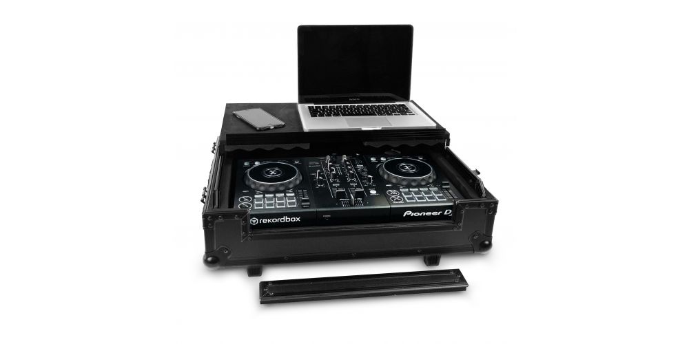 Audibax PRO-DJ400 / DDJ FLX 4 Maleta Flight Case para Pioneer DDJ-400 / DDJ FLX 4 y Controladoras hasta 44 cm