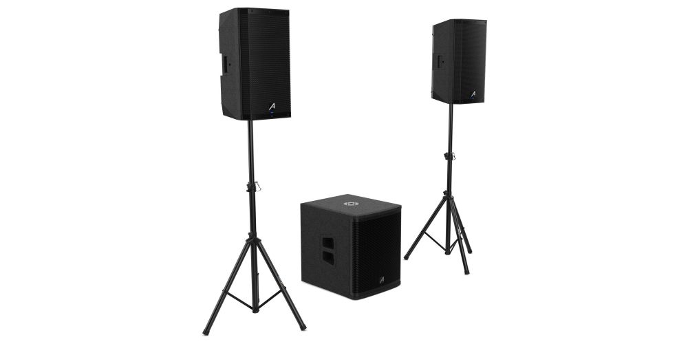 Audibax Pro Party Set. Sistema de sonido completo de 1800 vatios