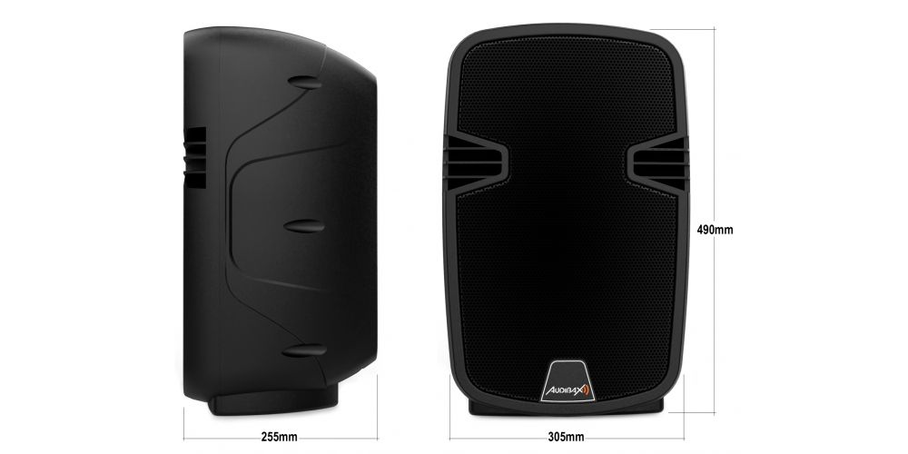 Audibax Arkansas 10 Altavoz Profesional Bluetooth 10  USB, 400 Watios-gallery-5