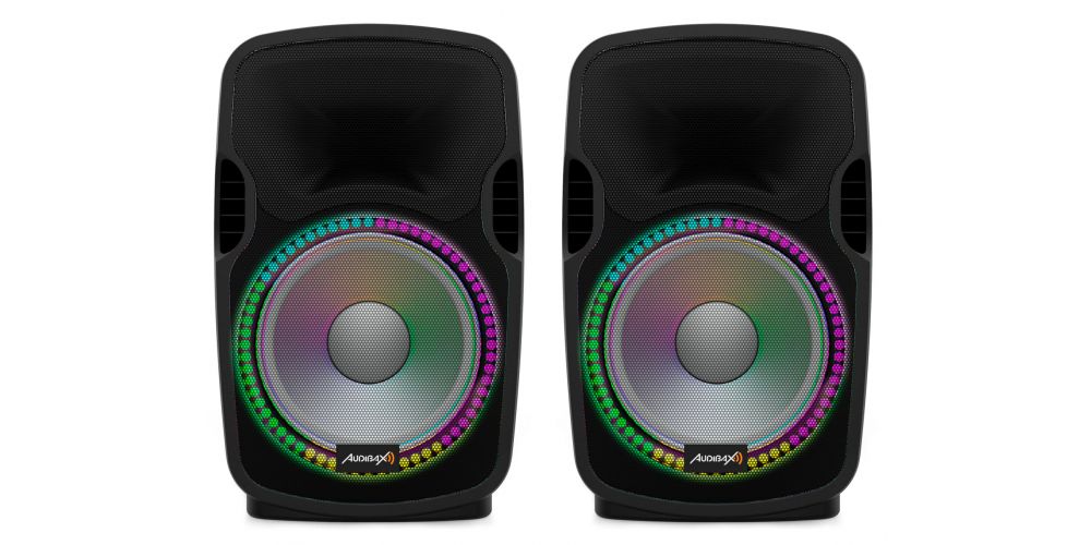 Audibax Party 212 Led Set 2 Altavoces 12-gallery-1