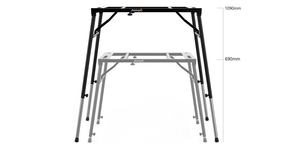 Audibax Onyx Pro 1 Soporte Regulable para Teclado / Piano / Controlador Dj-gallery-5
