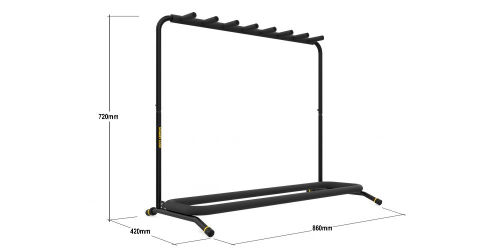 Monkey Loop Floor Prime Plus 7 Soporte Suelo Para 7 Guitarras-gallery-6