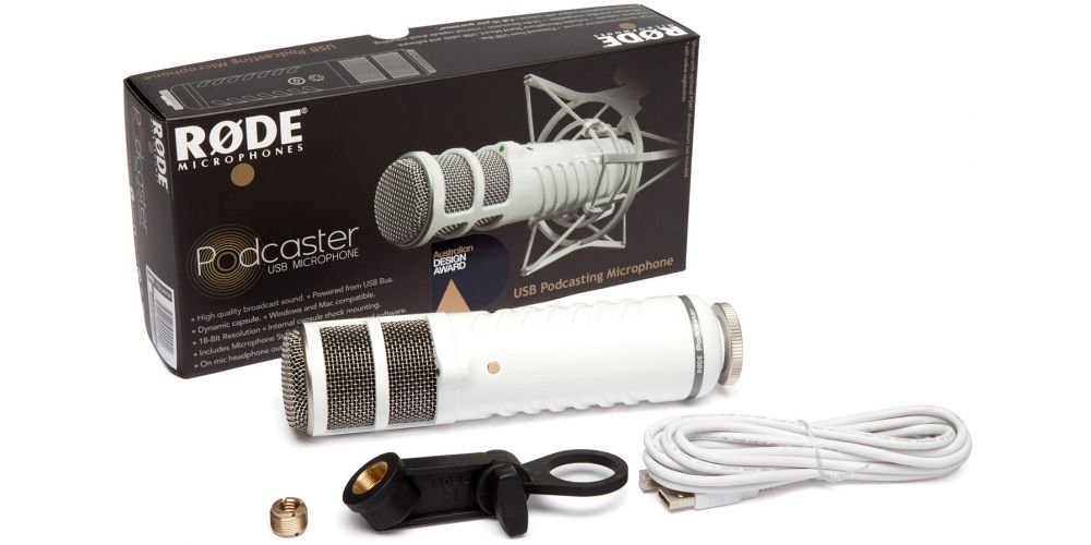 Rode Podcaster Mk2 Micrófono USB dinámico de gran diafragma