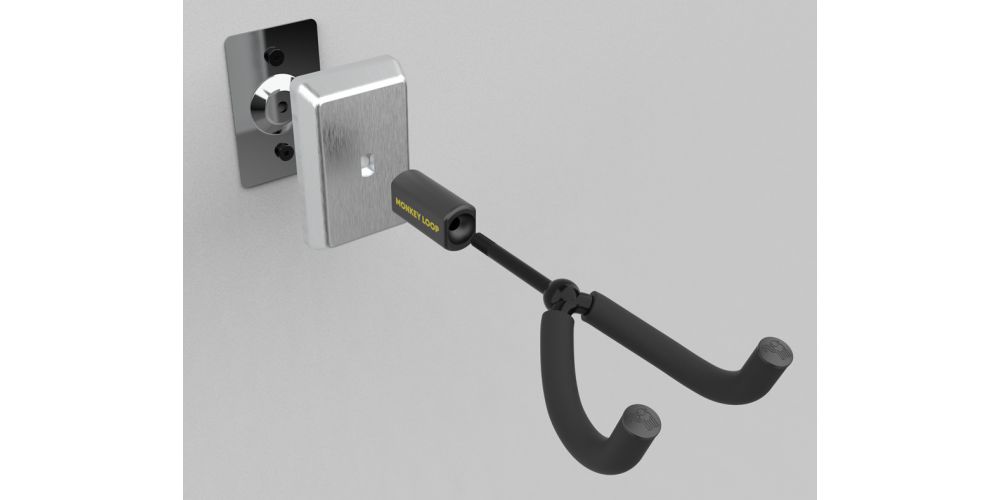 Monkey Loop Wall Prime Chrome Soporte De Pared Para Guitarra-gallery-3