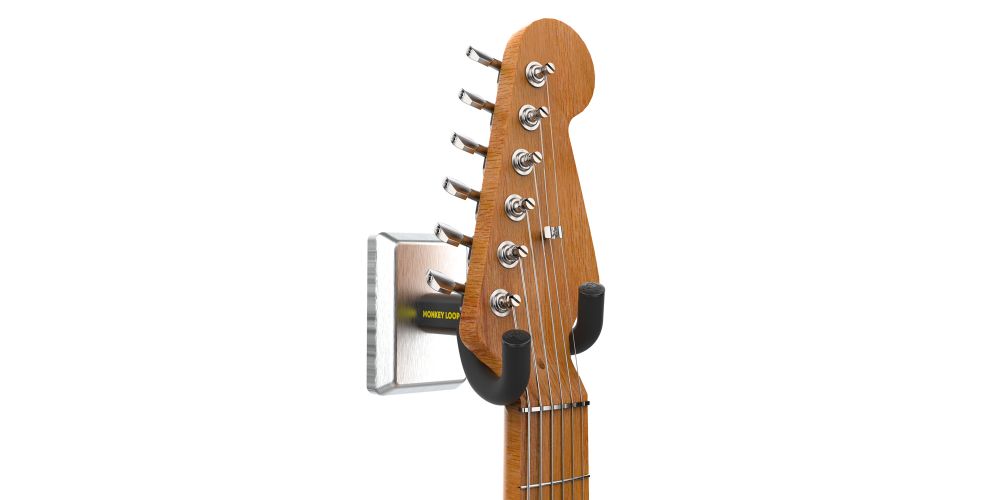 Monkey Loop Wall Prime Chrome Soporte De Pared Para Guitarra-gallery-1