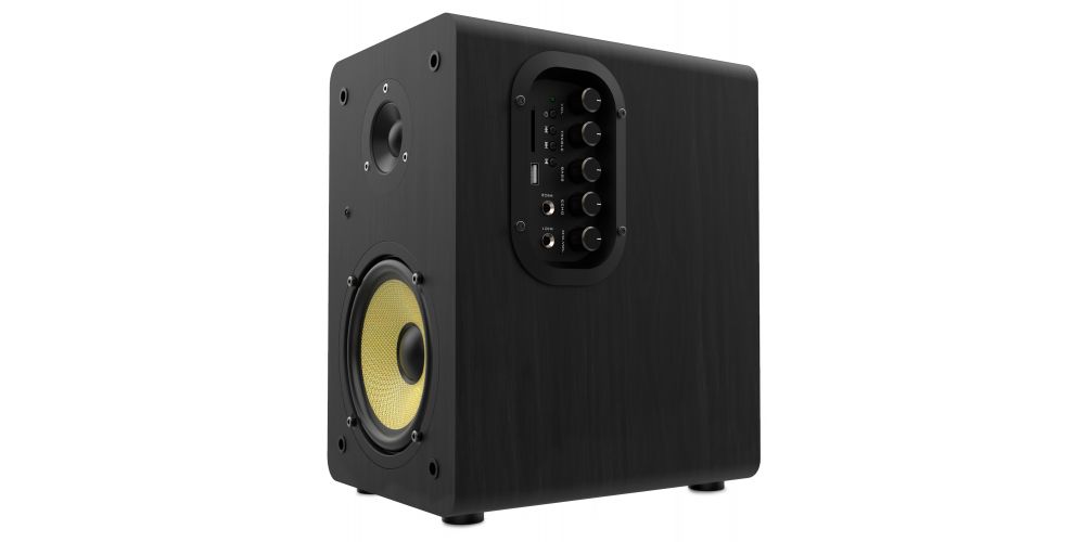 Wiibo Neo 100 V2 Black Altavoces Vintage Estanteria Bluetooth HiFi Activos 100w Pareja-gallery-5