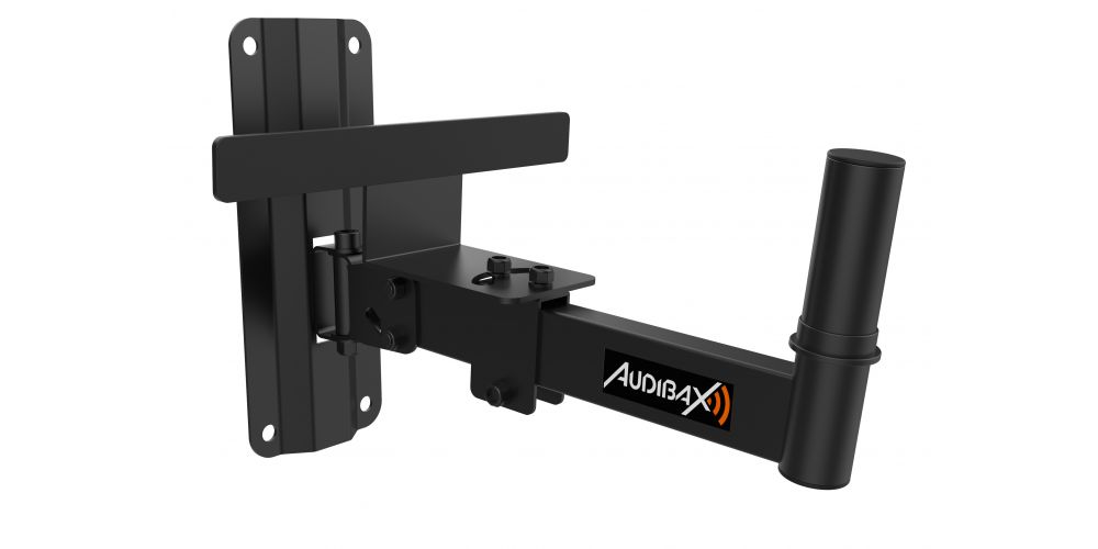 Audibax Neo 20 Black Soporte de Pared para Altavoz Profesional Vaso 35mm