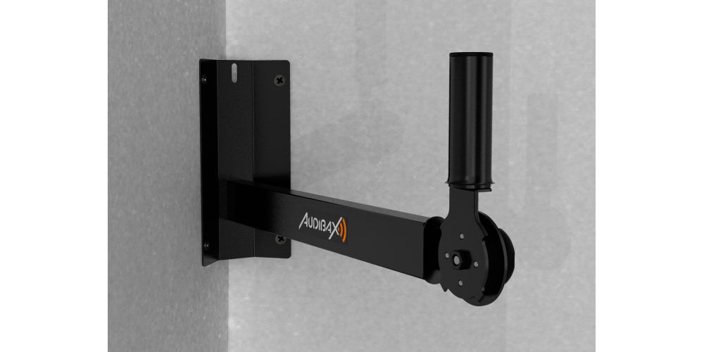 Audibax Neo 50 Corner Soporte Inclinable Altavoz Pro para Esquinas. Carga 35Kg, Vaso 35mm-gallery-2