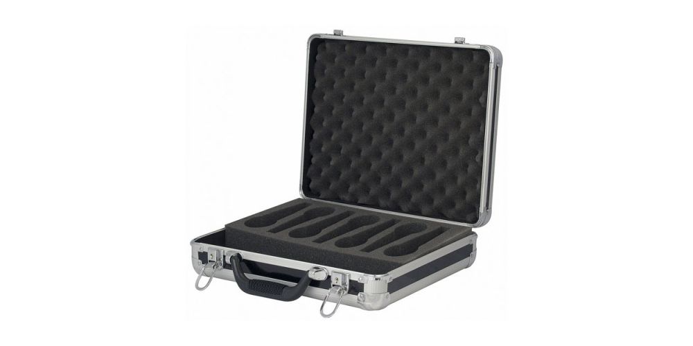 Showgear Maleta 7 Micrófonos D7304B