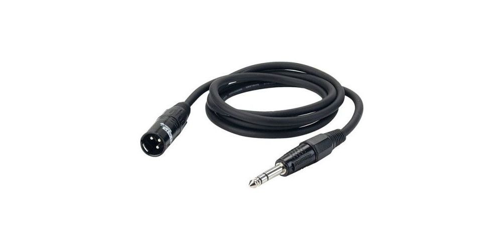 DAP Audio Cable XLR Macho Balanceado a Jack Stereo 3 m FL043 RF:61