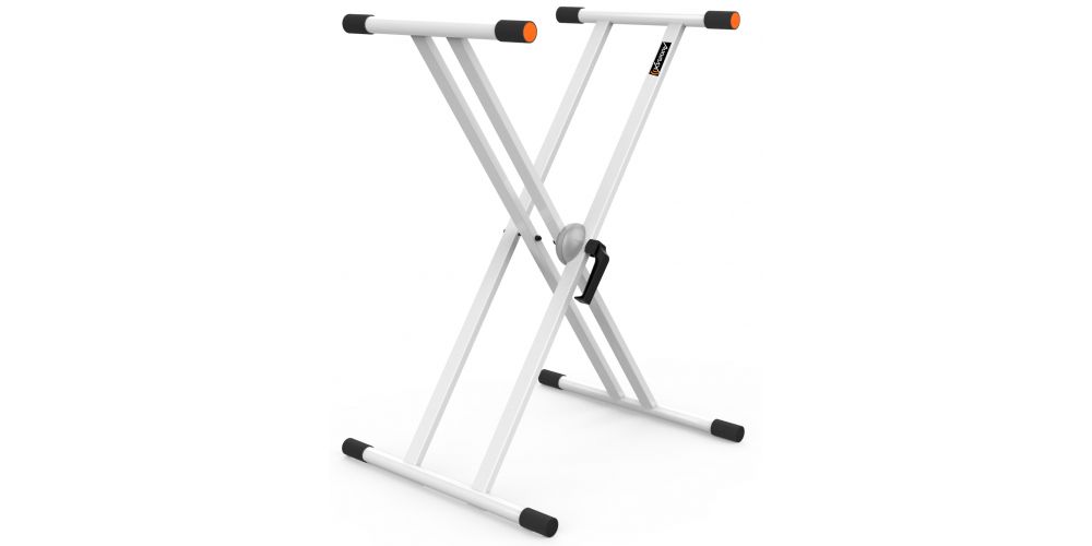 Audibax Onyx 130 Plus Blanco Soporte Tijera Premium Profesional Teclado (Yamaha, Casio, Roland, Korg )-gallery-2