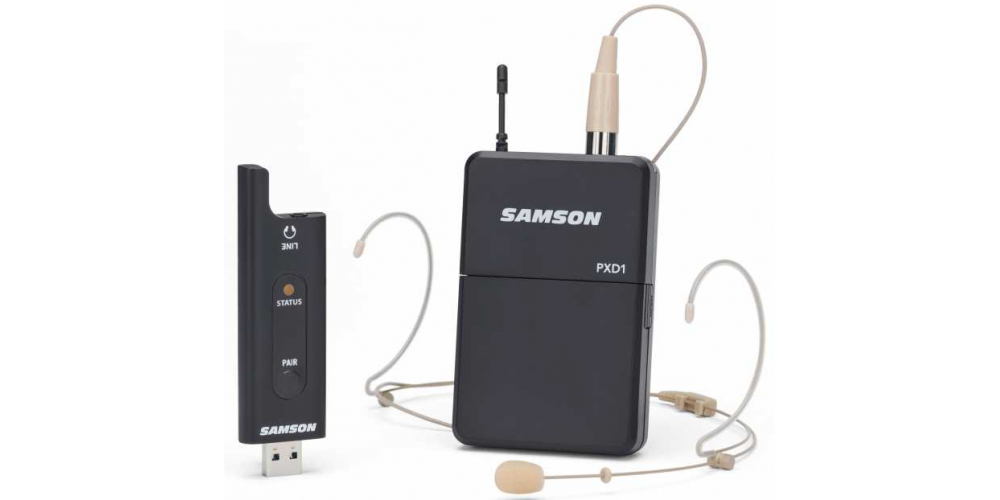 Samson STAGE XPD2 Headset Micrófono inalámbrico  de Diadema