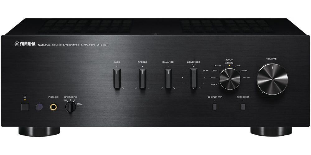 YAMAHA A-S701 Amplificador 100+100W Negro