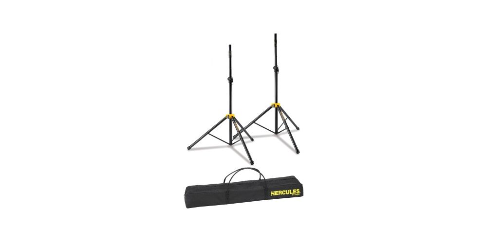 Hercules Soportes Trípode Altavoz Pareja SS200BB