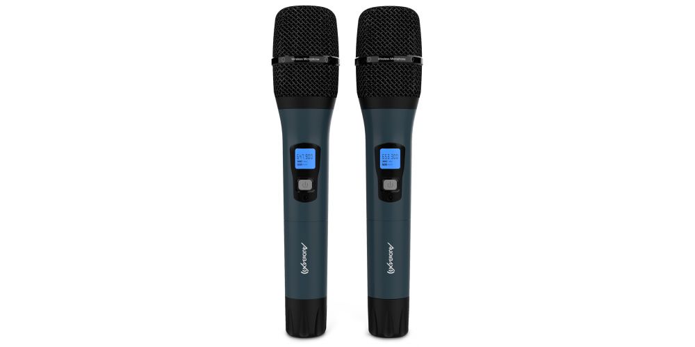 Audibax Sidney U310 Doble Micro mano UHF con Frecuencia seleccionable-gallery-1