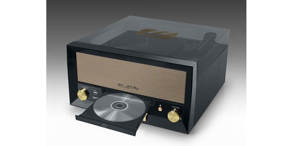 Muse MT-110B Tocadiscos Bluetooth Encoding USB Negro-gallery-1
