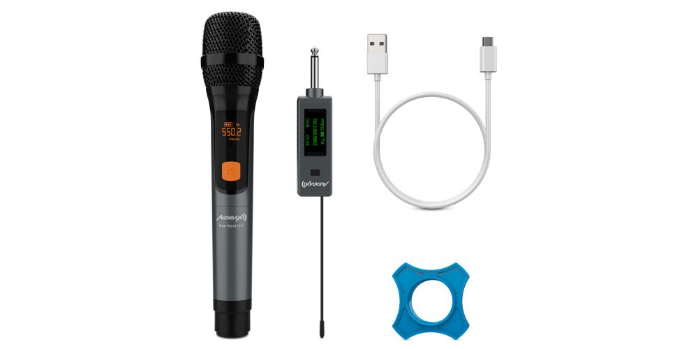 Audibax Missouri Free Hand UHF Micrófono Mano Inalámbrico