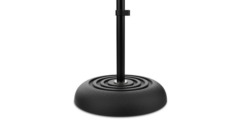Audibax Base 10 Soporte Micrófono Suelo Jirafa Ajustable con Base Redonda-gallery-1
