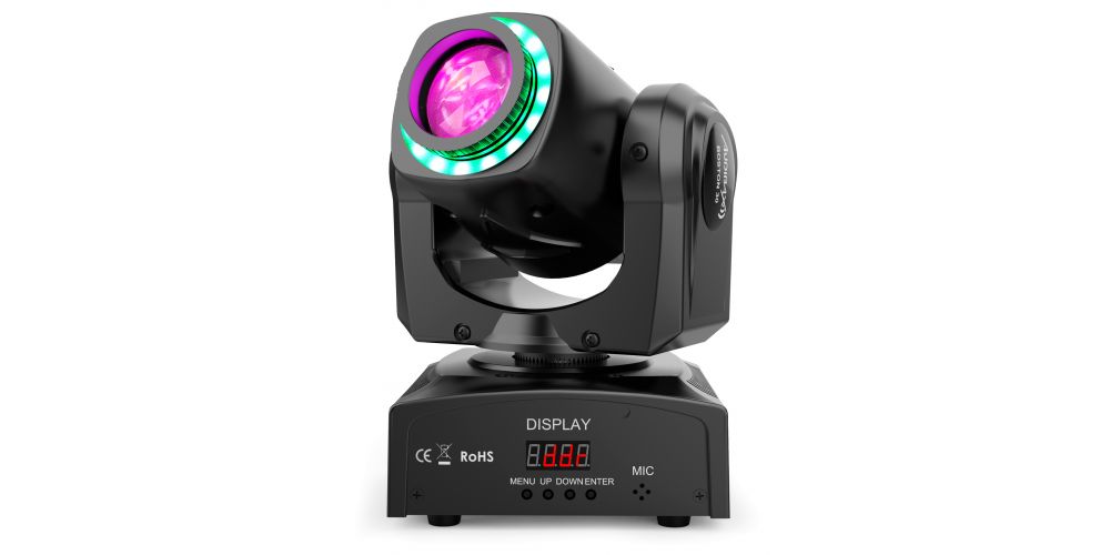 Audibax Boston 30 Ring Cabeza Movil Spot 30W + Anillo LED