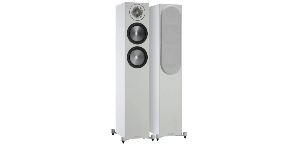 Monitor Audio Bronze 200 White Altavoces de Suelo Pareja