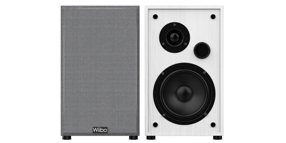 Wiibo String 15 White Altavoces HiFi Estanteria 100w Pareja-gallery-0