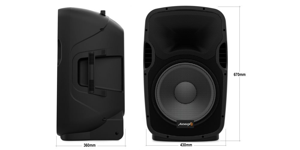 Audibax Party 215 Led Set 2 Altavoces 15\-gallery-5