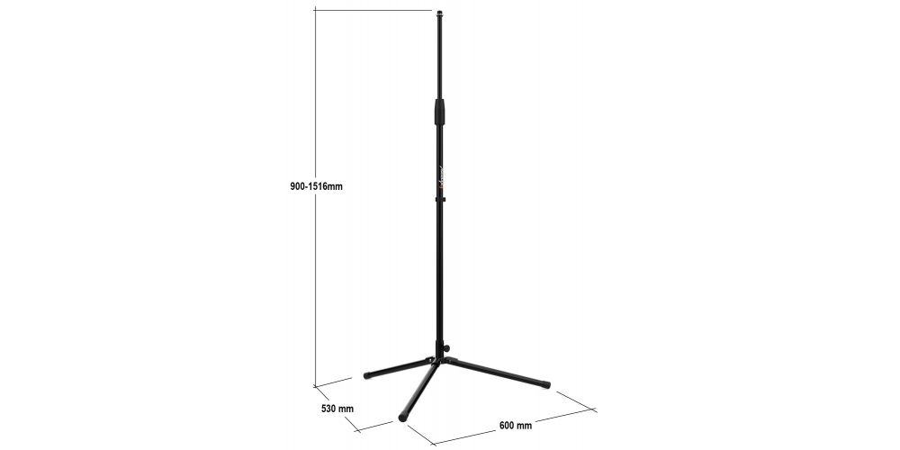 Audibax Ayra 5 Soporte Micrófono Suelo Regulable con Base Trípode-gallery-7