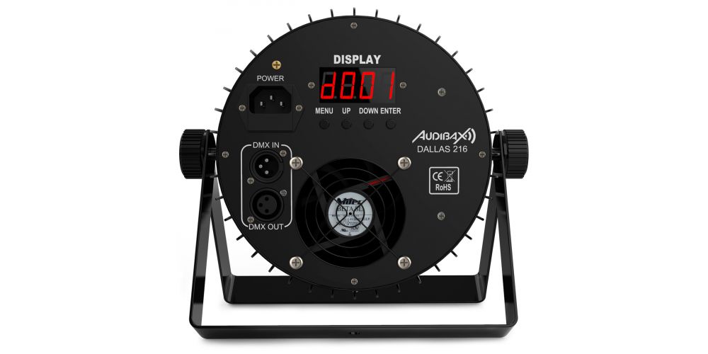 Audibax Dallas 216 Foco Par LED 18 x 12W RBGw 4 in 1 DMX Total 216W-gallery-4