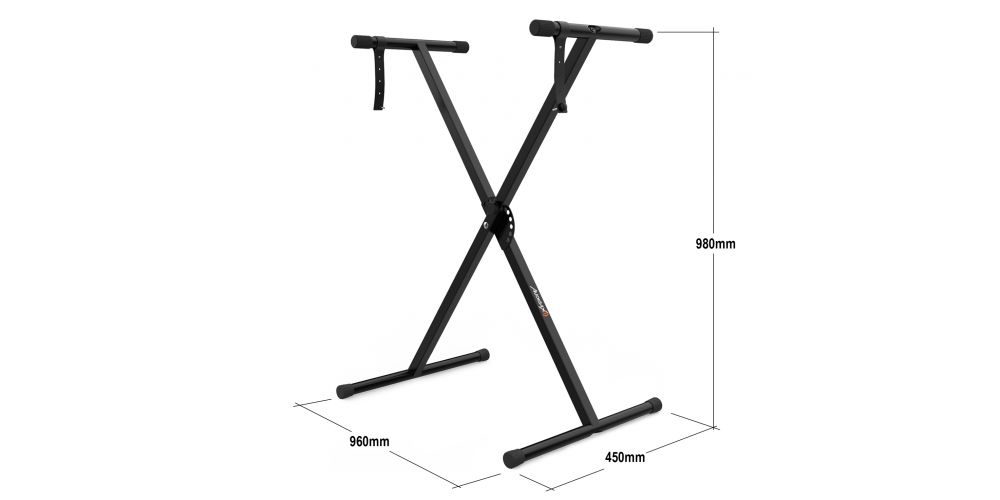 Audibax Onyx 121 Soporte Tijera para Teclado (Yamaha, Casio, Roland, Korg)-gallery-7