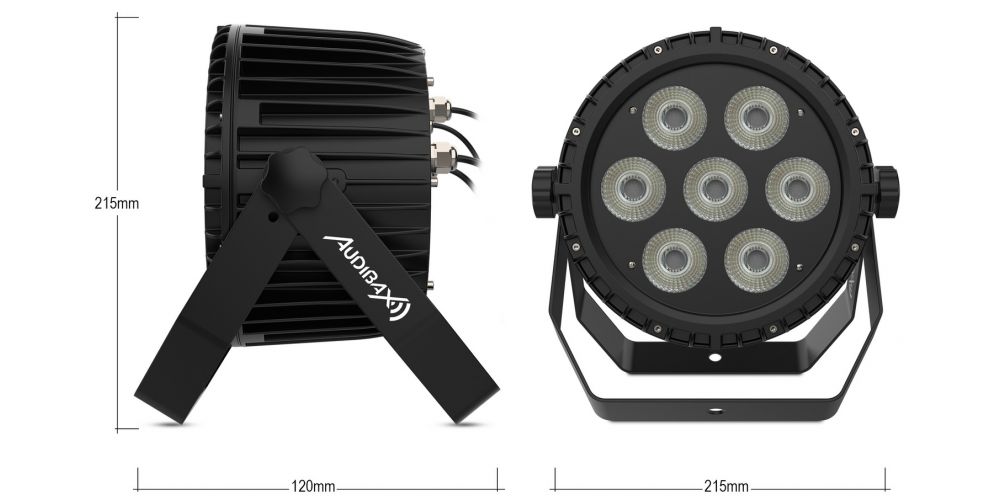 Audibax Water 70 Foco Par LED IP65 Exterior 70W RGBW - 4 en 1-gallery-8