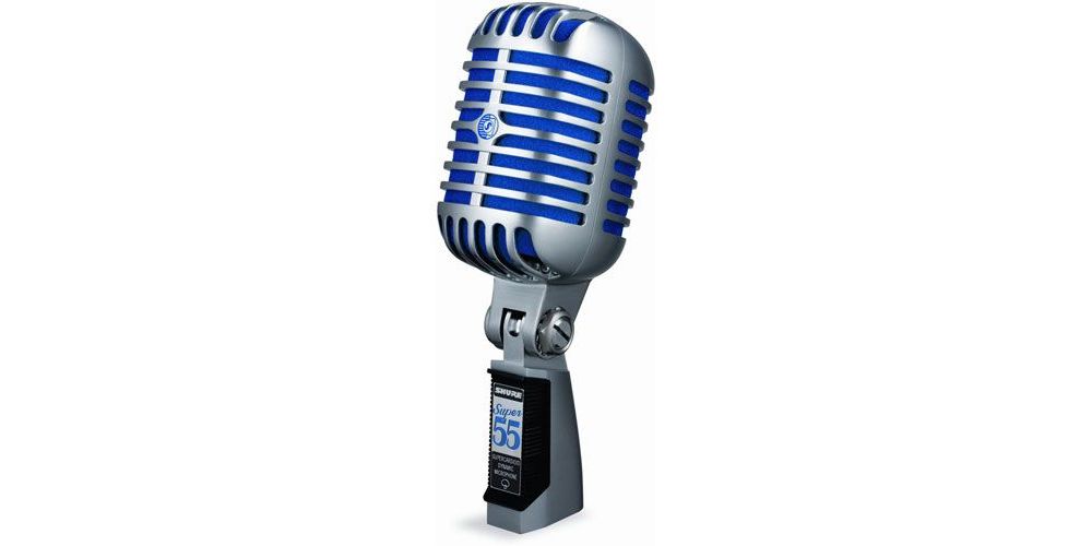 SHURE Super 55 de luxe Micrófono Dinamico Vocal 55 super de luxe