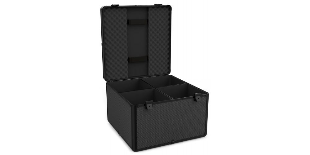 Audibax PRO-PAR Maleta Flight Case para 4 Focos PAR 56 y Cabezas Móviles ( LM70, Iowa 70, Boston )